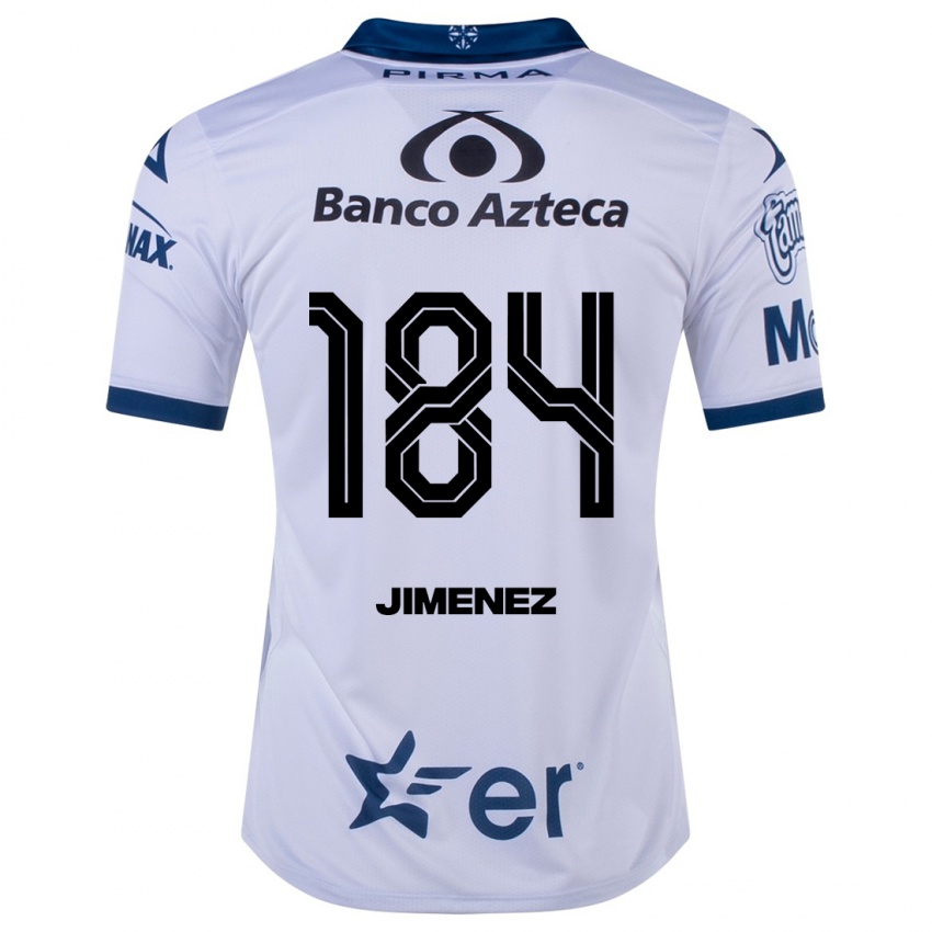 Homem Camisola Leonardo Jiménez #184 Branco Principal 2023/24 Camisa Brasil