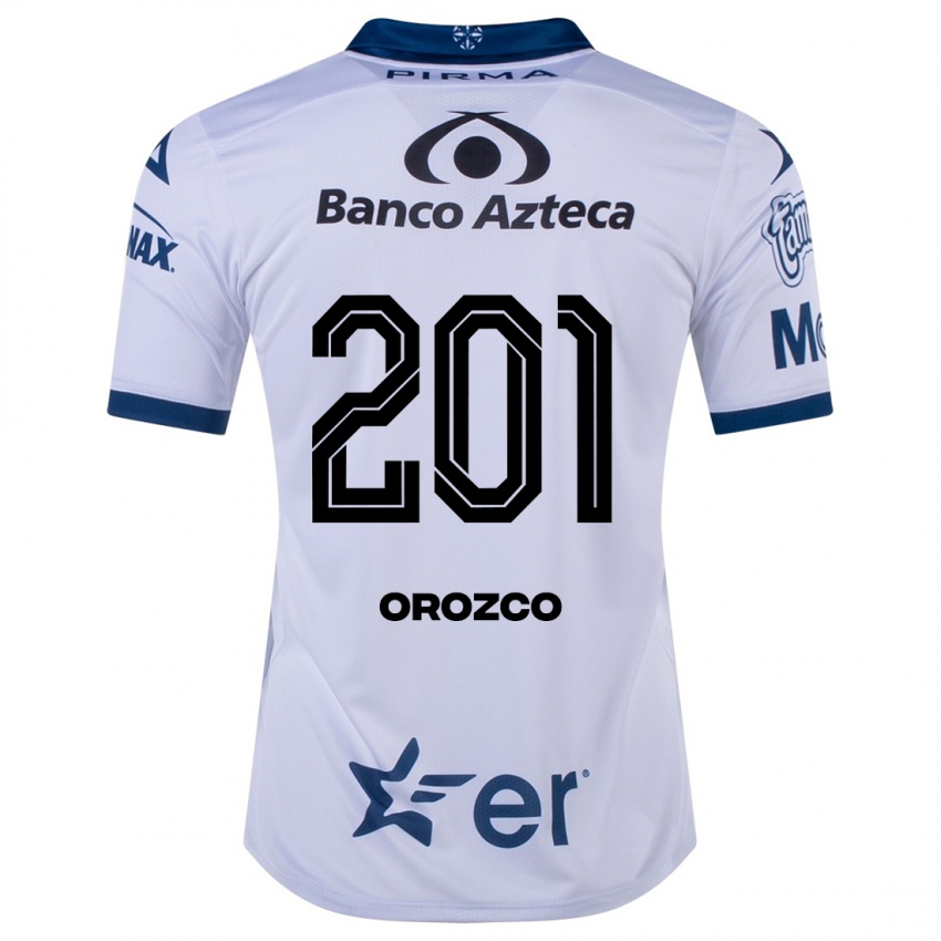 Homem Camisola Fabrizzio Orozco #201 Branco Principal 2023/24 Camisa Brasil