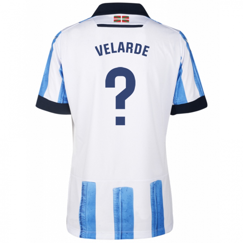 Homem Camisola Alain Velarde #0 Branco Azulado Principal 2023/24 Camisa Brasil