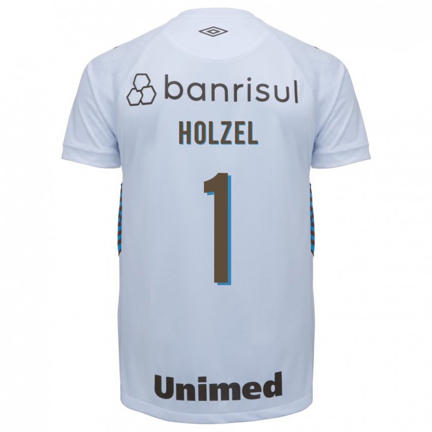 Homem Camisola Vivi Holzel #1 Branco Alternativa 2023/24 Camisa Brasil