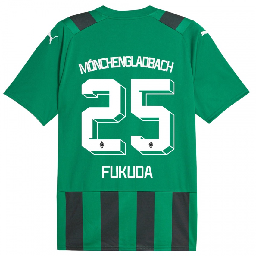 Homem Camisola Shio Fukuda #25 Preto Verde Alternativa 2023/24 Camisa Brasil