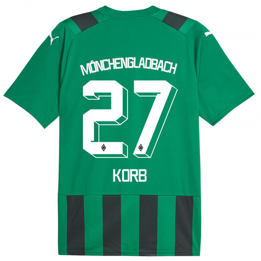 Homem Camisola Julian Korb #27 Preto Verde Alternativa 2023/24 Camisa Brasil