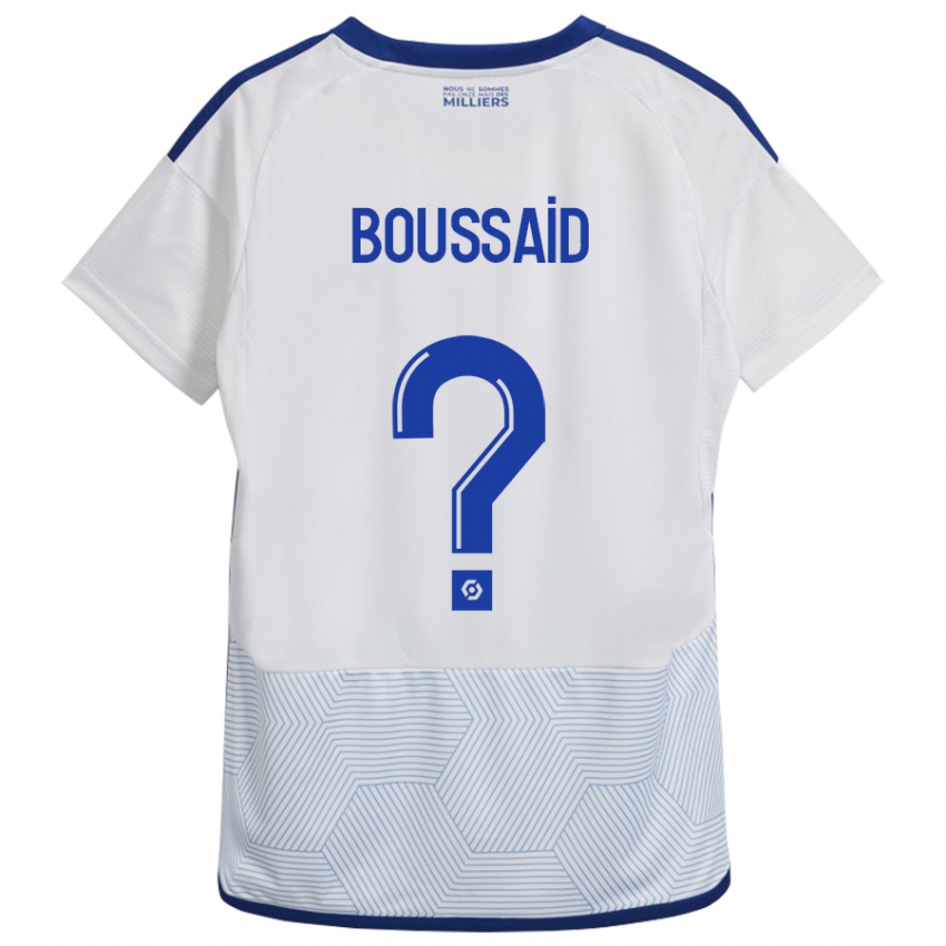 Homem Camisola Willsem Boussaid #0 Branco Alternativa 2023/24 Camisa Brasil
