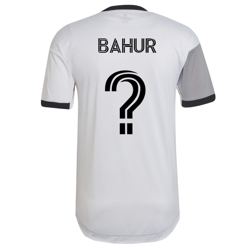 Homem Camisola Abdiasis Abdirahman Bahur #0 Branco Alternativa 2023/24 Camisa Brasil