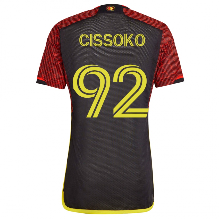 Homem Camisola Abdoulaye Cissoko #92 Laranja Alternativa 2023/24 Camisa Brasil