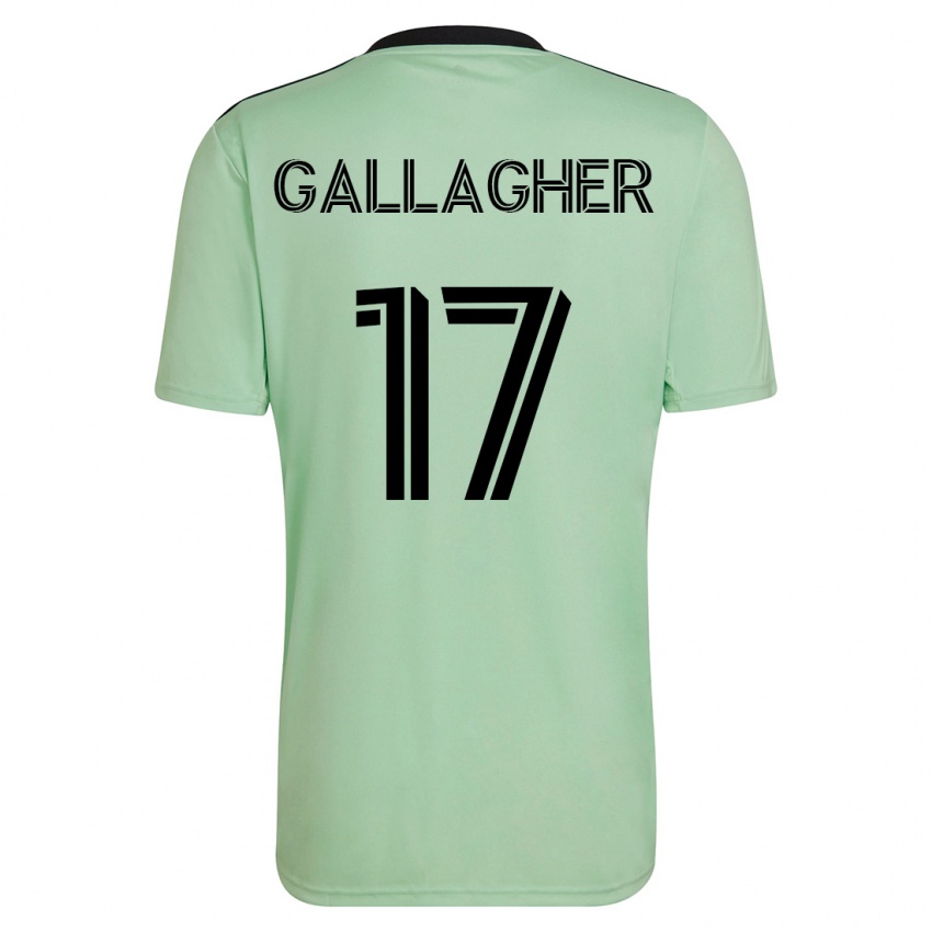Homem Camisola Jon Gallagher #17 Luz Verde Alternativa 2023/24 Camisa Brasil