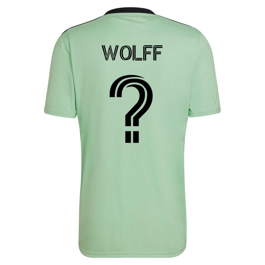 Homem Camisola Gavin Wolff #0 Luz Verde Alternativa 2023/24 Camisa Brasil