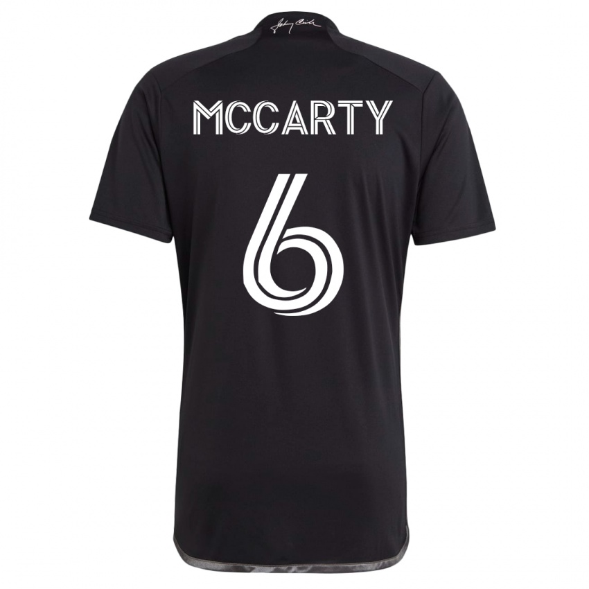 Homem Camisola Dax Mccarty #6 Preto Alternativa 2023/24 Camisa Brasil