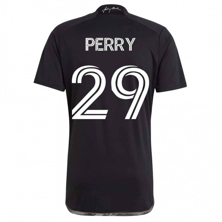 Homem Camisola Nebiyou Perry #29 Preto Alternativa 2023/24 Camisa Brasil