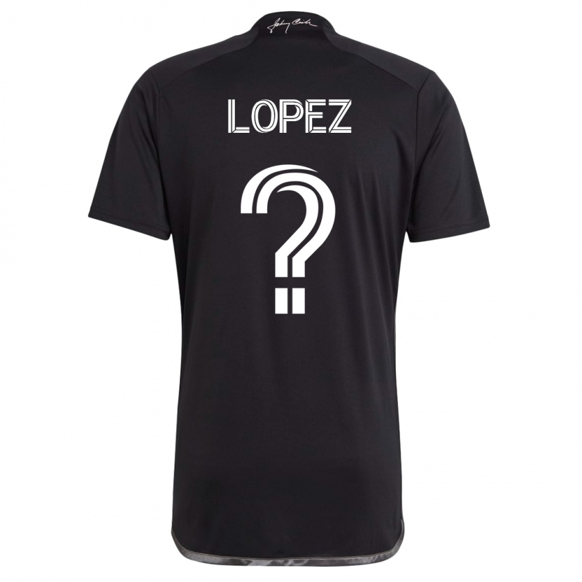 Homem Camisola Alejandro Velazquez-Lopez #0 Preto Alternativa 2023/24 Camisa Brasil