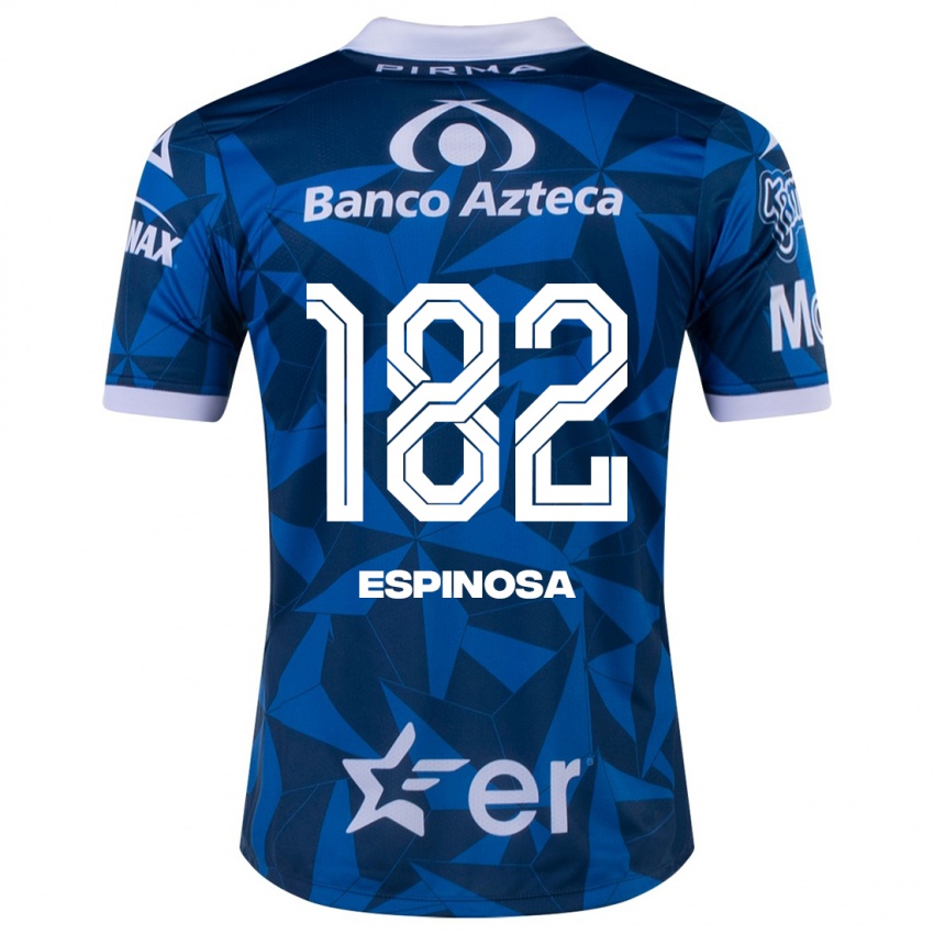 Homem Camisola Daniel Espinosa #182 Azul Alternativa 2023/24 Camisa Brasil