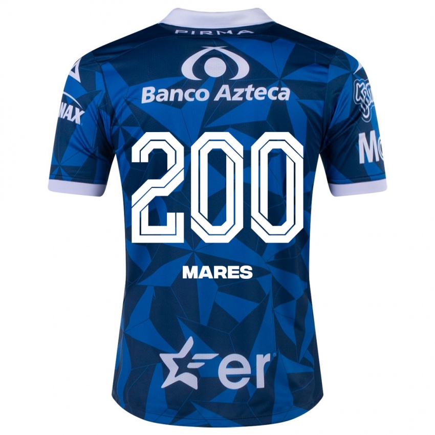 Homem Camisola Cristian Mares #200 Azul Alternativa 2023/24 Camisa Brasil