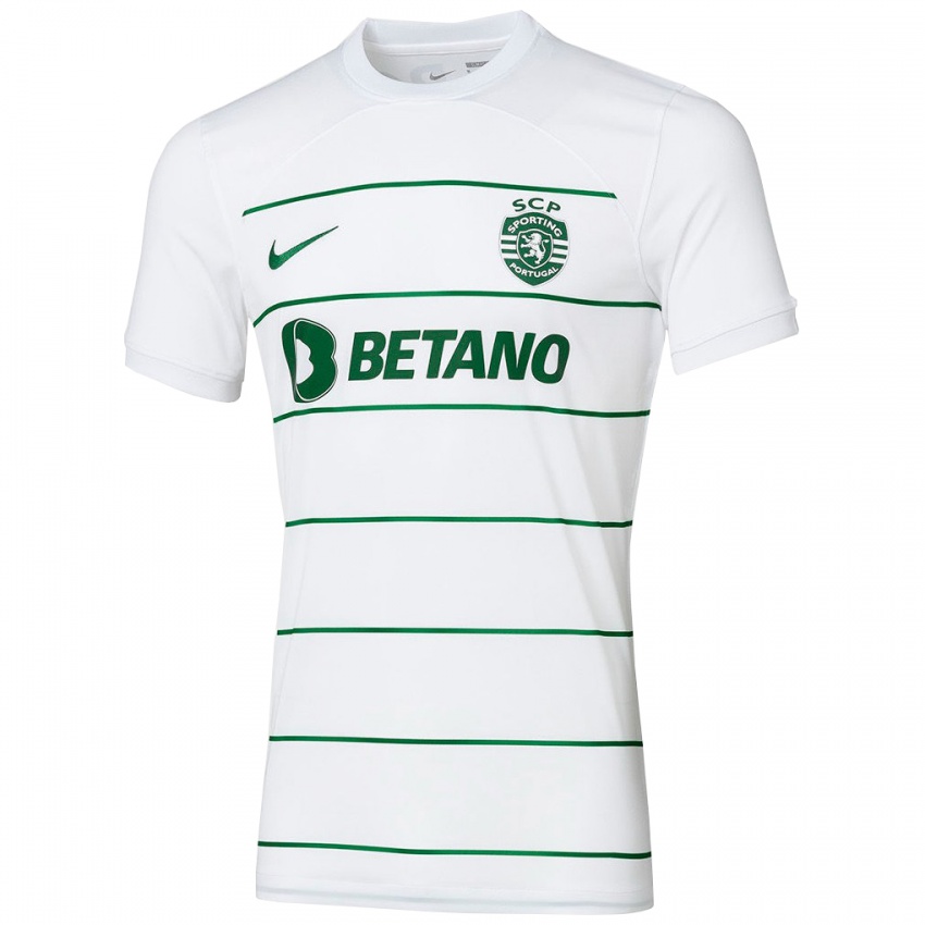 Homem Camisola Adam Arvelo #40 Branco Alternativa 2023/24 Camisa Brasil