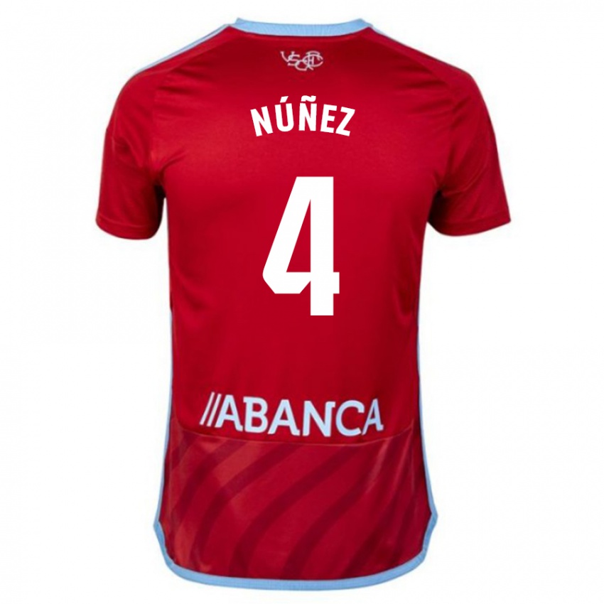 Homem Camisola Unai Nunez #4 Vermelho Alternativa 2023/24 Camisa Brasil