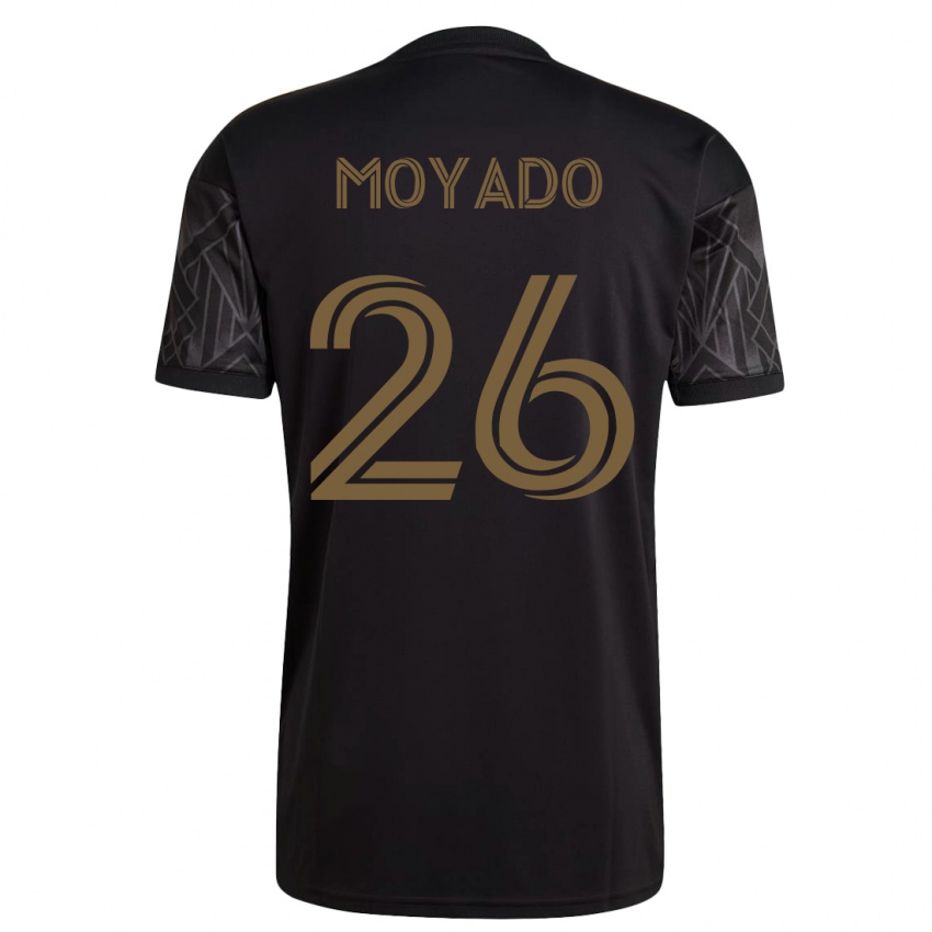 Mulher Camisola Bryan Moyado #26 Preto Principal 2023/24 Camisa Brasil