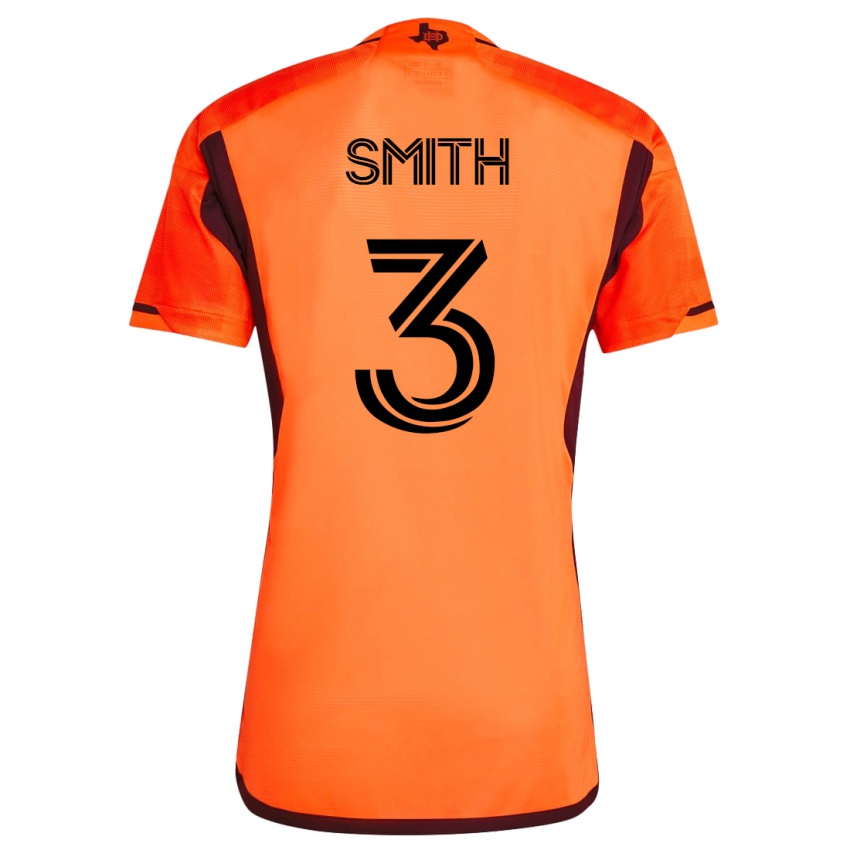 Mulher Camisola Brad Smith #3 Laranja Principal 2023/24 Camisa Brasil