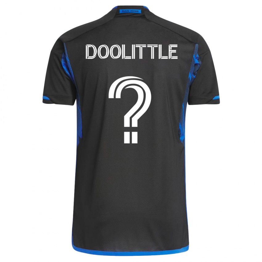 Mulher Camisola Brooks Doolittle #0 Azul Preto Principal 2023/24 Camisa Brasil