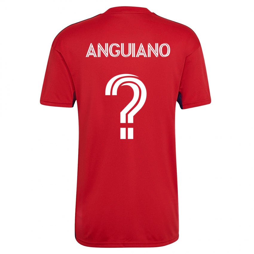 Mulher Camisola Adrian Anguiano #0 Vermelho Principal 2023/24 Camisa Brasil