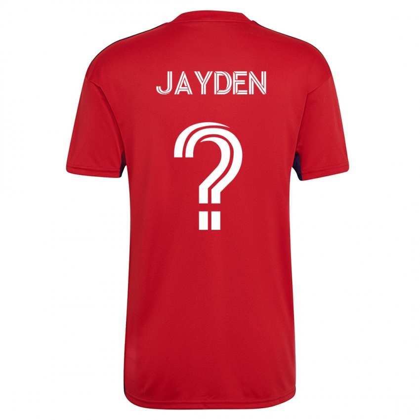 Mulher Camisola Rus Jayden #0 Vermelho Principal 2023/24 Camisa Brasil