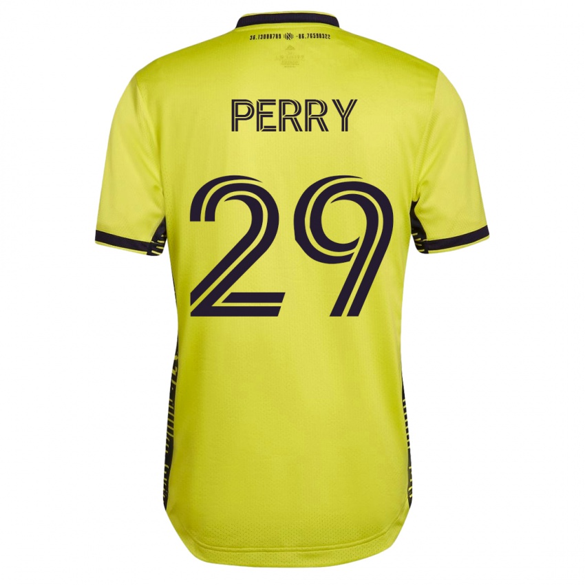 Mulher Camisola Nebiyou Perry #29 Amarelo Principal 2023/24 Camisa Brasil