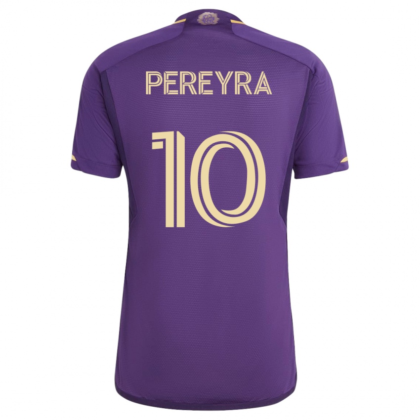 Mulher Camisola Mauricio Pereyra #10 Tolet Principal 2023/24 Camisa Brasil
