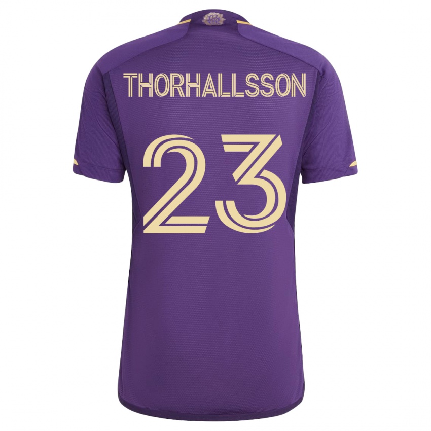 Mulher Camisola Dagur Dan Thórhallsson #23 Tolet Principal 2023/24 Camisa Brasil