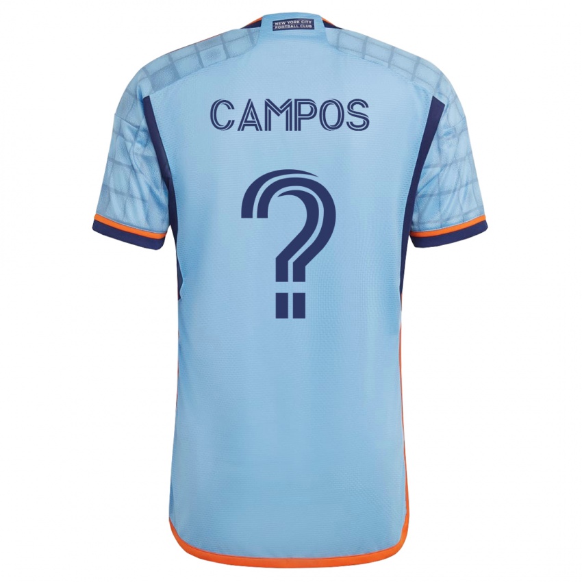 Mulher Camisola Adonis Campos #0 Azul Principal 2023/24 Camisa Brasil
