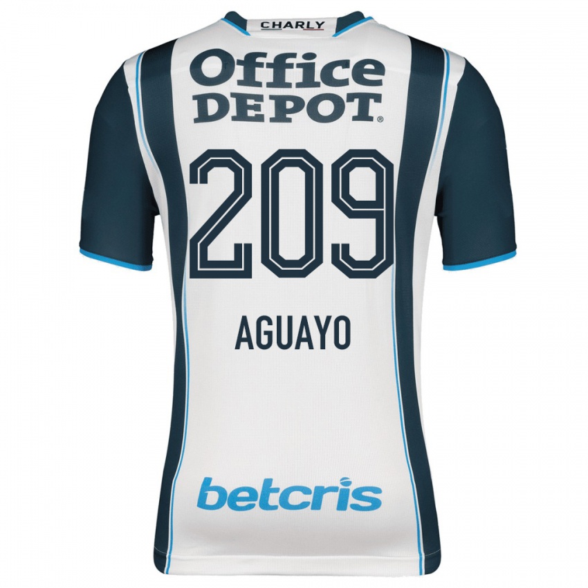 Mulher Camisola Sergio Aguayo #209 Marinha Principal 2023/24 Camisa Brasil