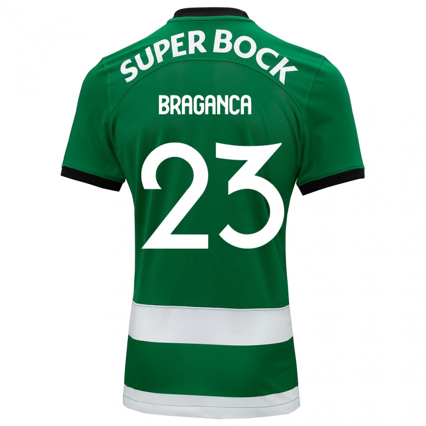 Mulher Camisola Daniel Braganca #23 Verde Principal 2023/24 Camisa Brasil