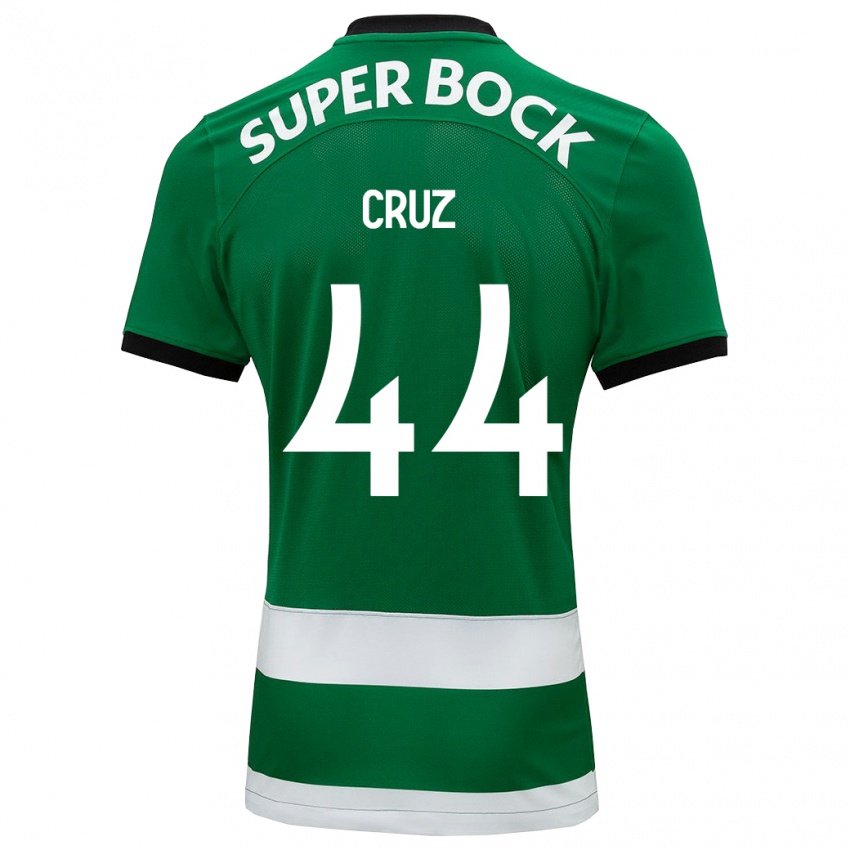 Mulher Camisola Marco Cruz #44 Verde Principal 2023/24 Camisa Brasil