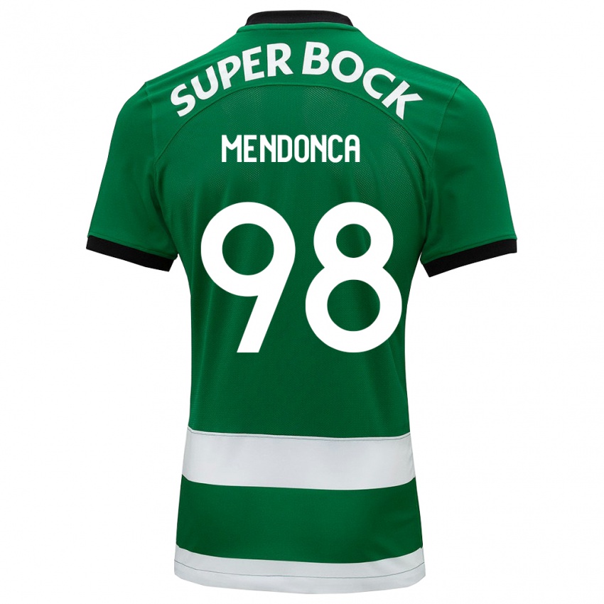 Mulher Camisola Manuel Mendonça #98 Verde Principal 2023/24 Camisa Brasil