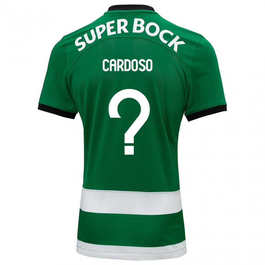 Mulher Camisola Diogo Cardoso #0 Verde Principal 2023/24 Camisa Brasil