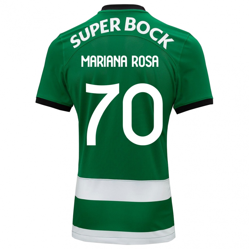 Mulher Camisola Mariana Silva Pinto Vilaça Da Rosa #70 Verde Principal 2023/24 Camisa Brasil