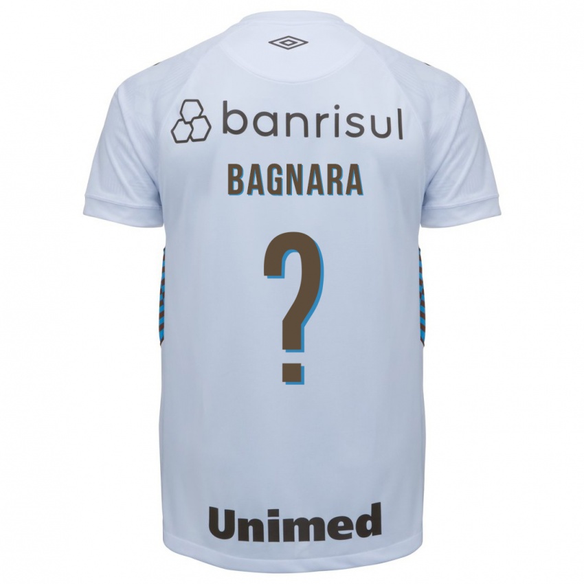Mulher Camisola Vinicius Bagnara #0 Branco Alternativa 2023/24 Camisa Brasil