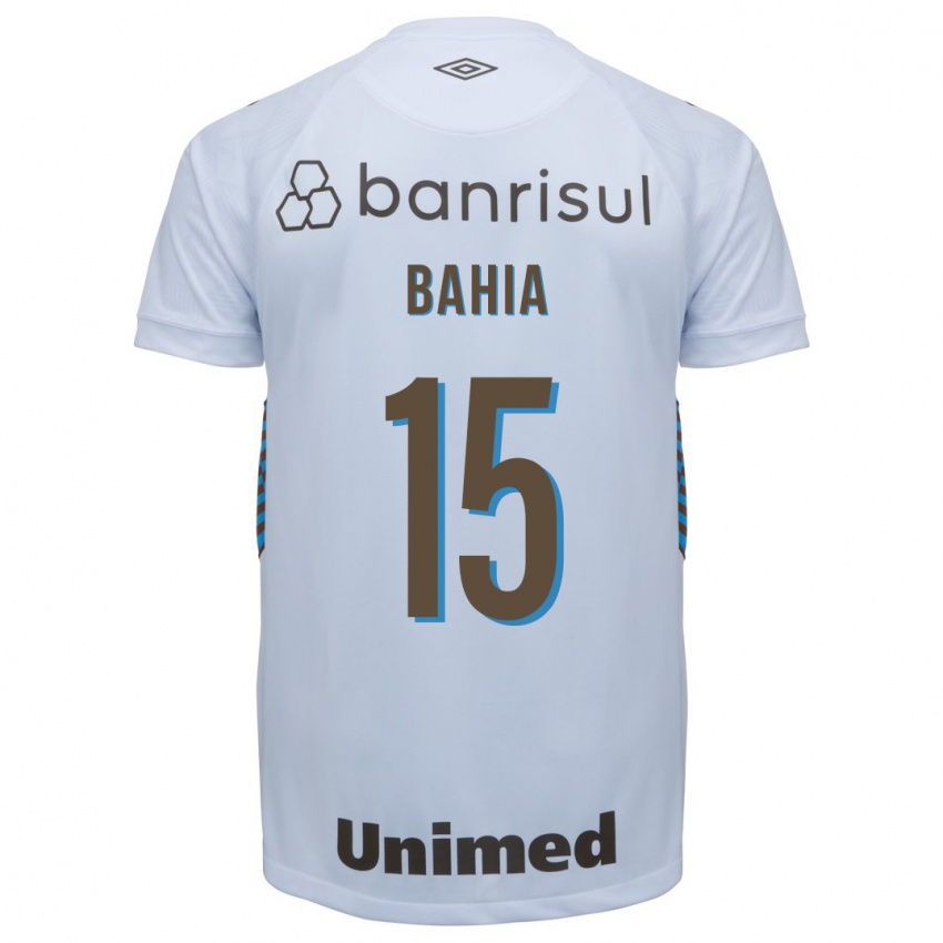 Mulher Camisola Raíssa Bahia #15 Branco Alternativa 2023/24 Camisa Brasil