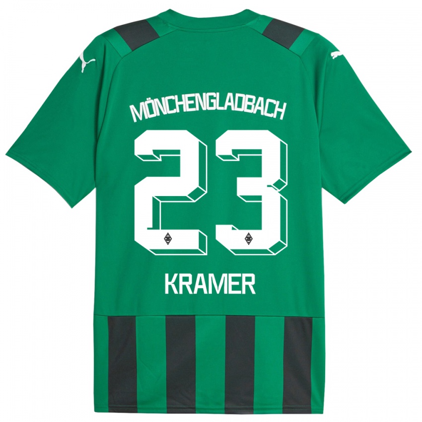 Mulher Camisola Christoph Kramer #23 Preto Verde Alternativa 2023/24 Camisa Brasil