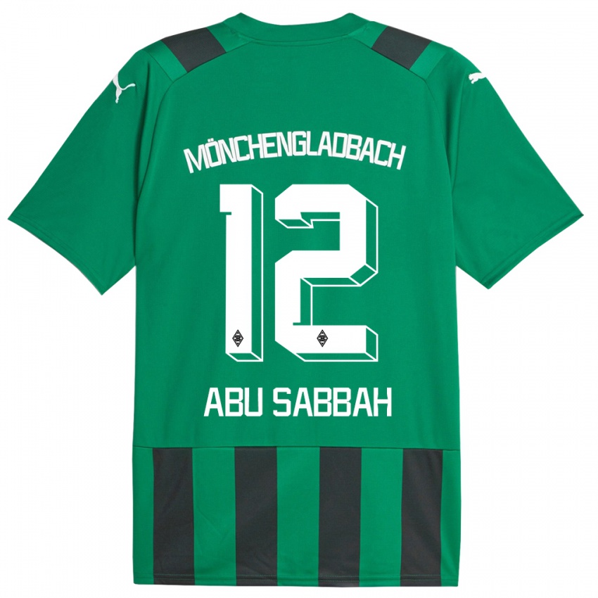 Mulher Camisola Sarah Abu Sabbah #12 Preto Verde Alternativa 2023/24 Camisa Brasil