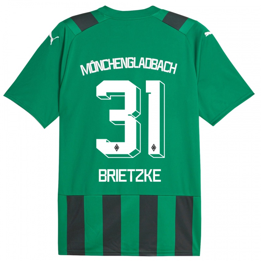 Mulher Camisola Yvonne Brietzke #31 Preto Verde Alternativa 2023/24 Camisa Brasil