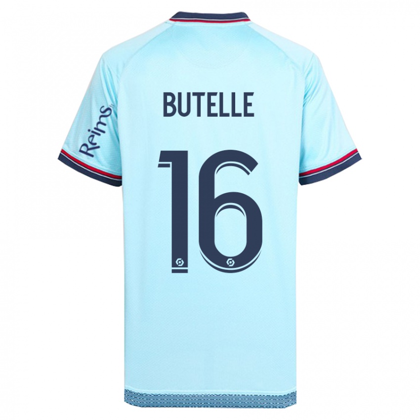 Mulher Camisola Ludovic Butelle #16 Céu Azul Alternativa 2023/24 Camisa Brasil