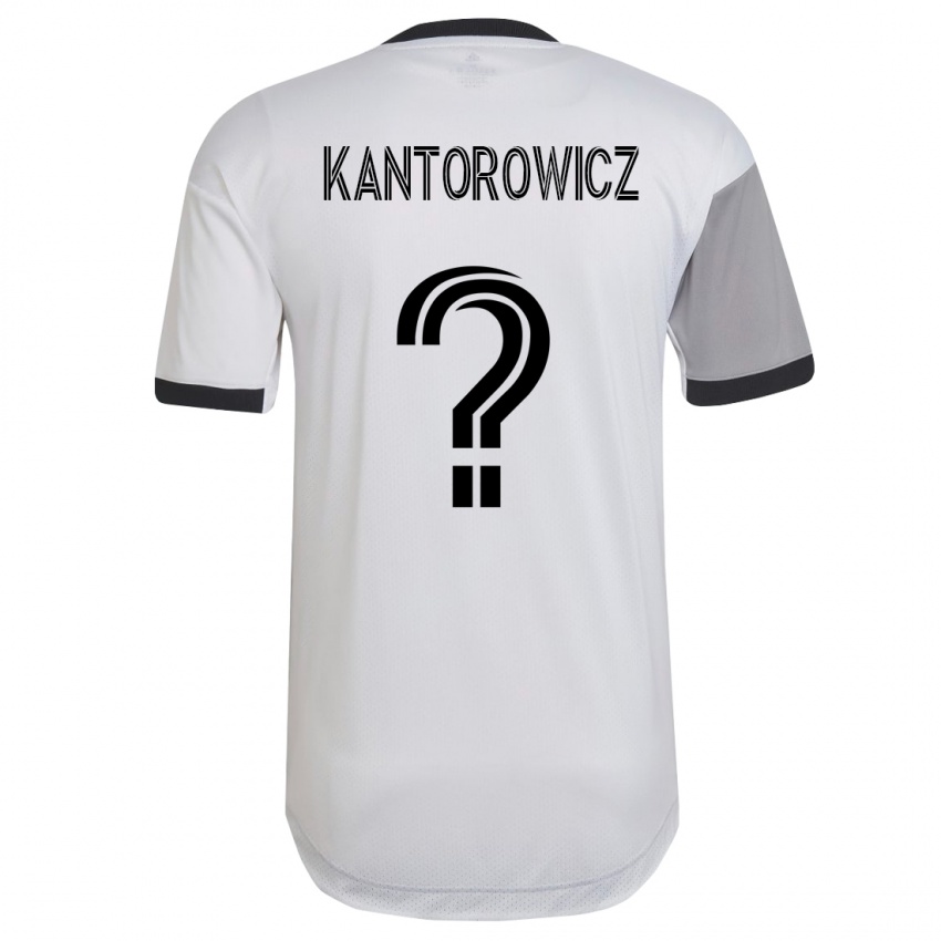 Mulher Camisola Dominic Kantorowicz #0 Branco Alternativa 2023/24 Camisa Brasil