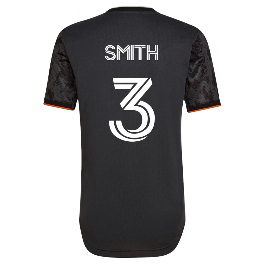 Mulher Camisola Brad Smith #3 Preto Alternativa 2023/24 Camisa Brasil