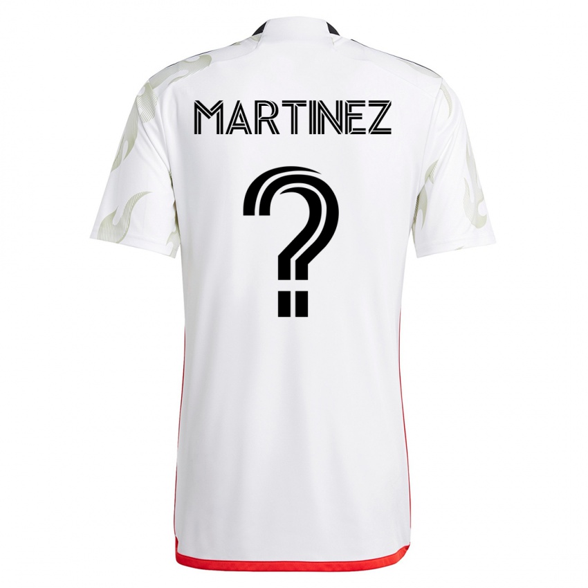 Mulher Camisola Jonathan Martinez #0 Branco Alternativa 2023/24 Camisa Brasil
