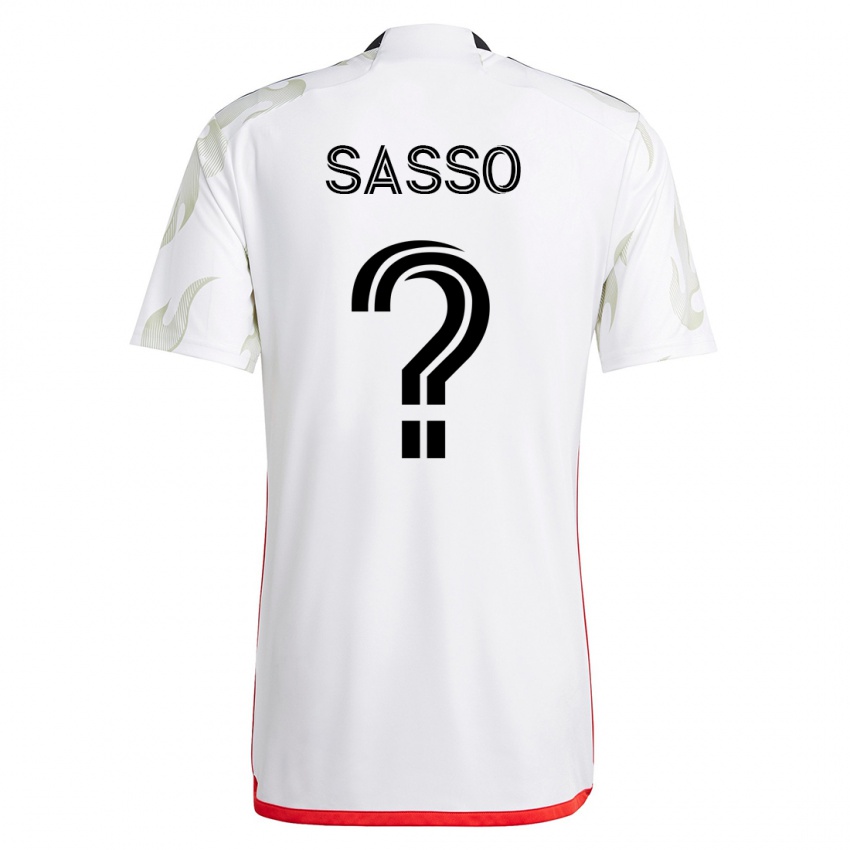 Mulher Camisola Gino Sasso #0 Branco Alternativa 2023/24 Camisa Brasil