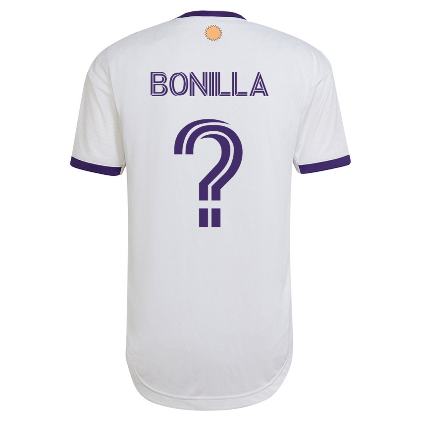 Mulher Camisola Jarell Bonilla #0 Branco Alternativa 2023/24 Camisa Brasil