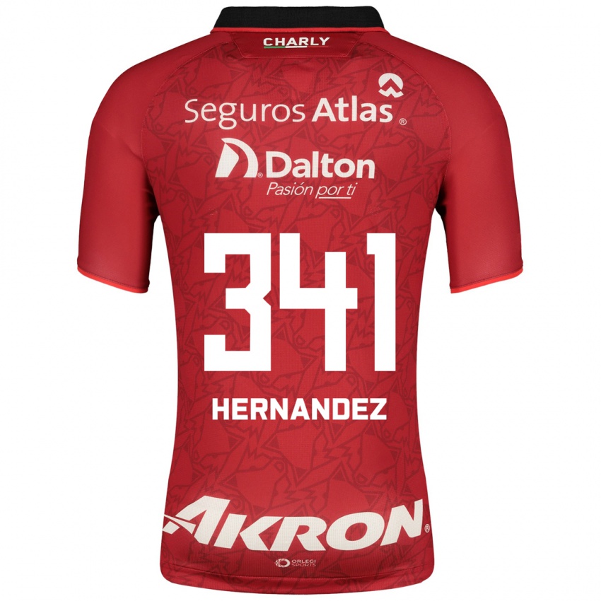 Mulher Camisola Leonardo Hernández #341 Vermelho Alternativa 2023/24 Camisa Brasil