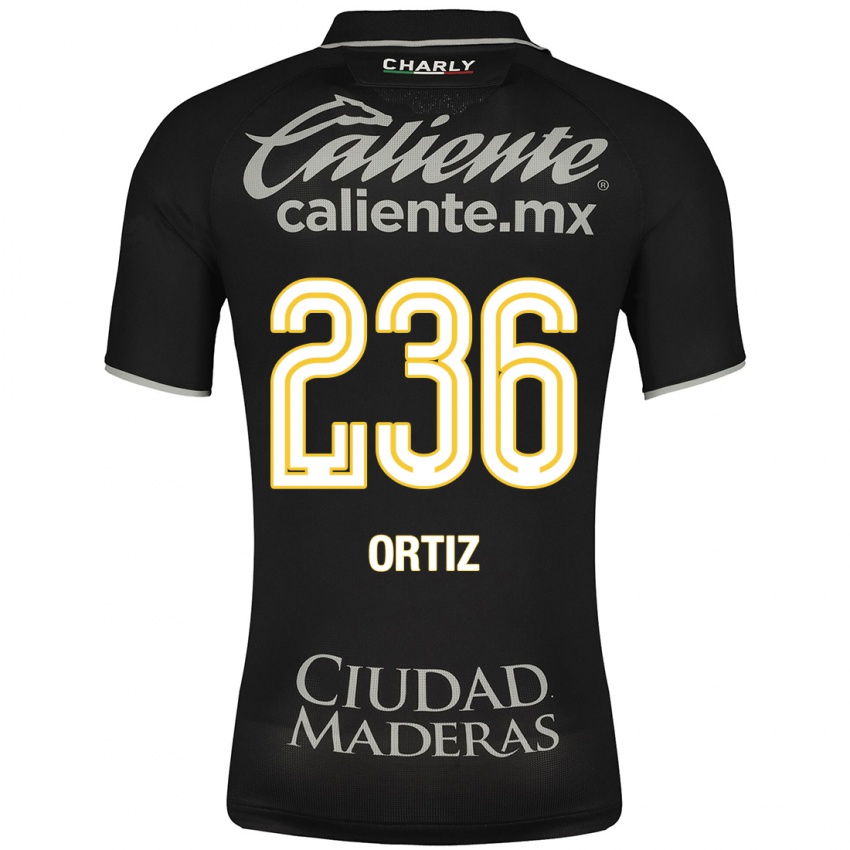 Mulher Camisola Youssef Ortiz #236 Preto Alternativa 2023/24 Camisa Brasil
