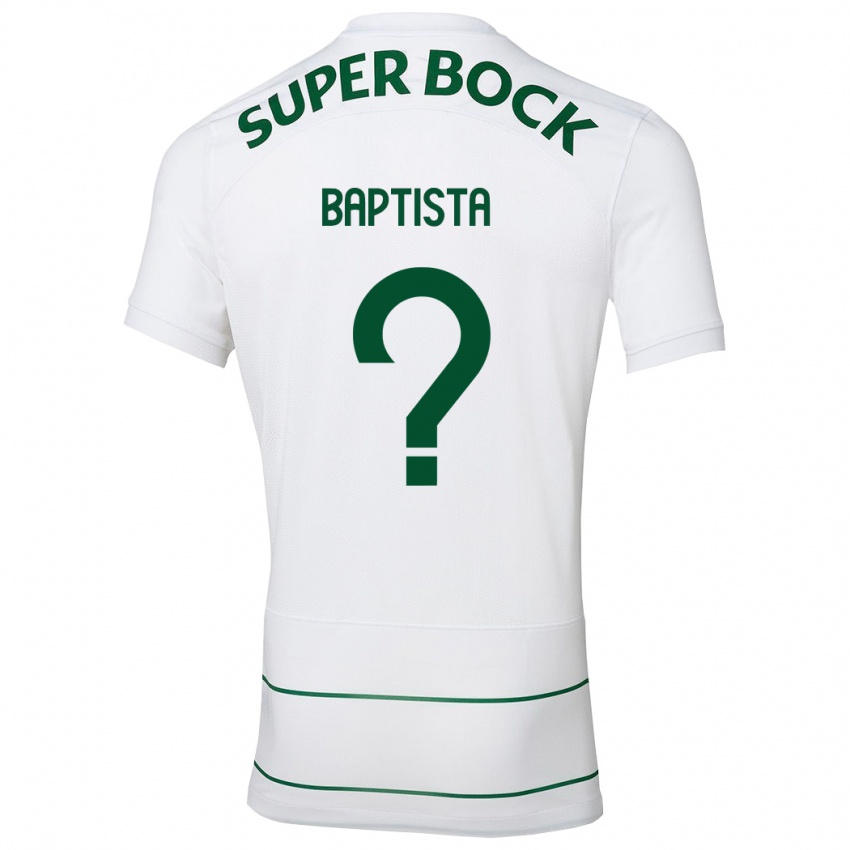 Mulher Camisola Brandão Baptista #0 Branco Alternativa 2023/24 Camisa Brasil