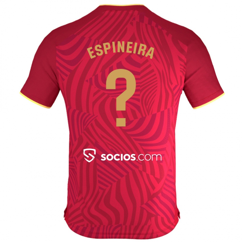 Mulher Camisola Alberto Espiñeira #0 Vermelho Alternativa 2023/24 Camisa Brasil