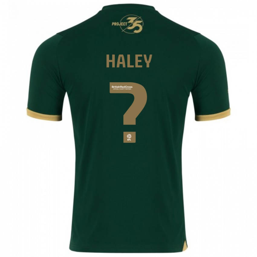 Criança Camisola Toby Haley #0 Verde Principal 2023/24 Camisa Brasil