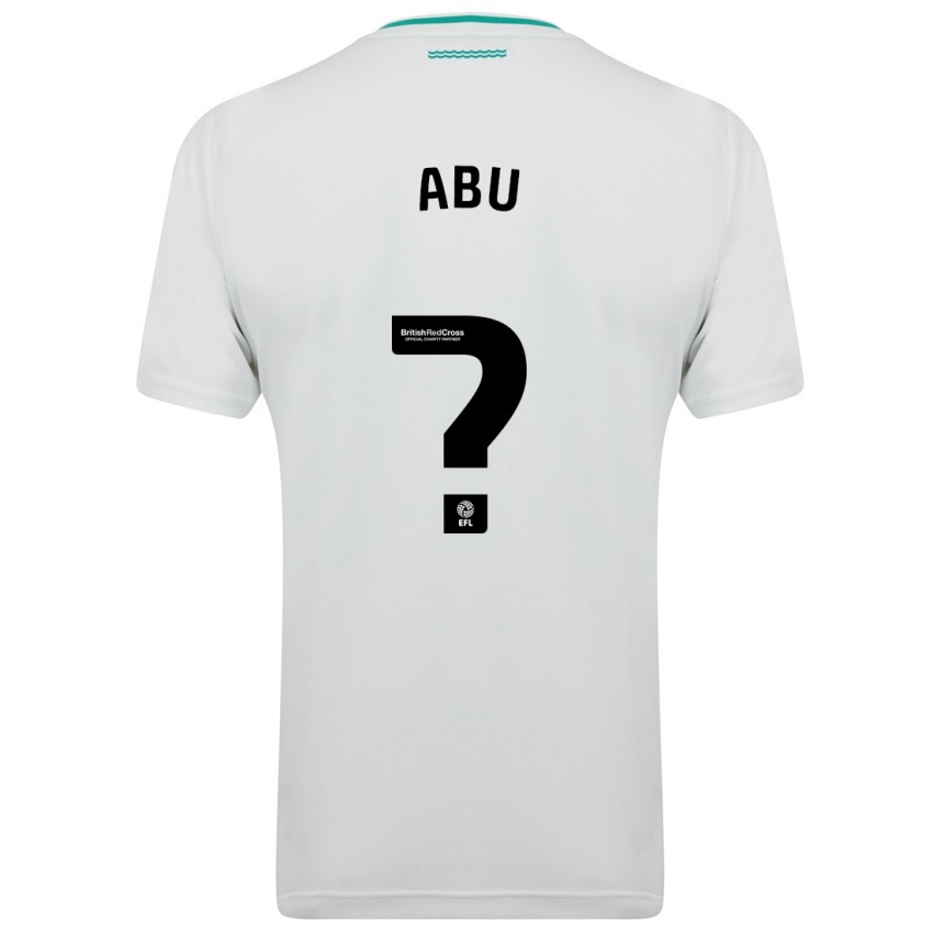 Criança Camisola Derrick Abu #0 Branco Alternativa 2023/24 Camisa Brasil